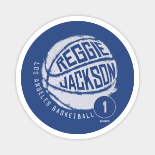 Reggie Jackson Los Angeles C Basketball Magnet
